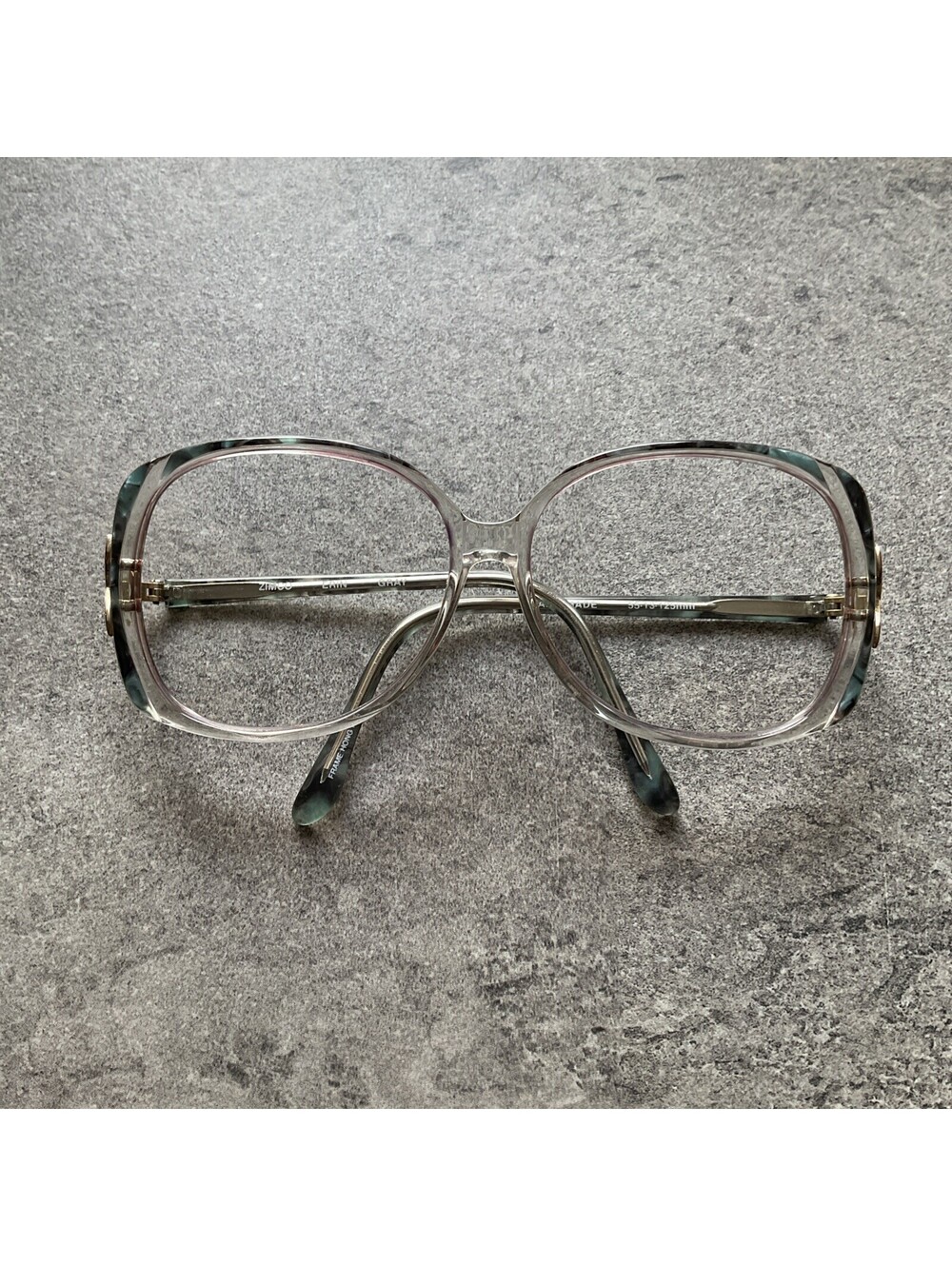 Vintage Zimco Erin Women’s Eye Glass Frames 55-13 125mm Resin & Metal Hinge G2